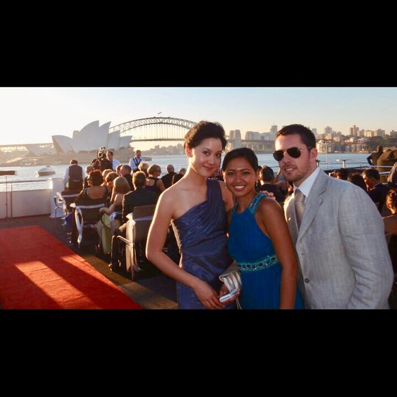 Ruched one shoulder formal gown - Picture 7 of 7